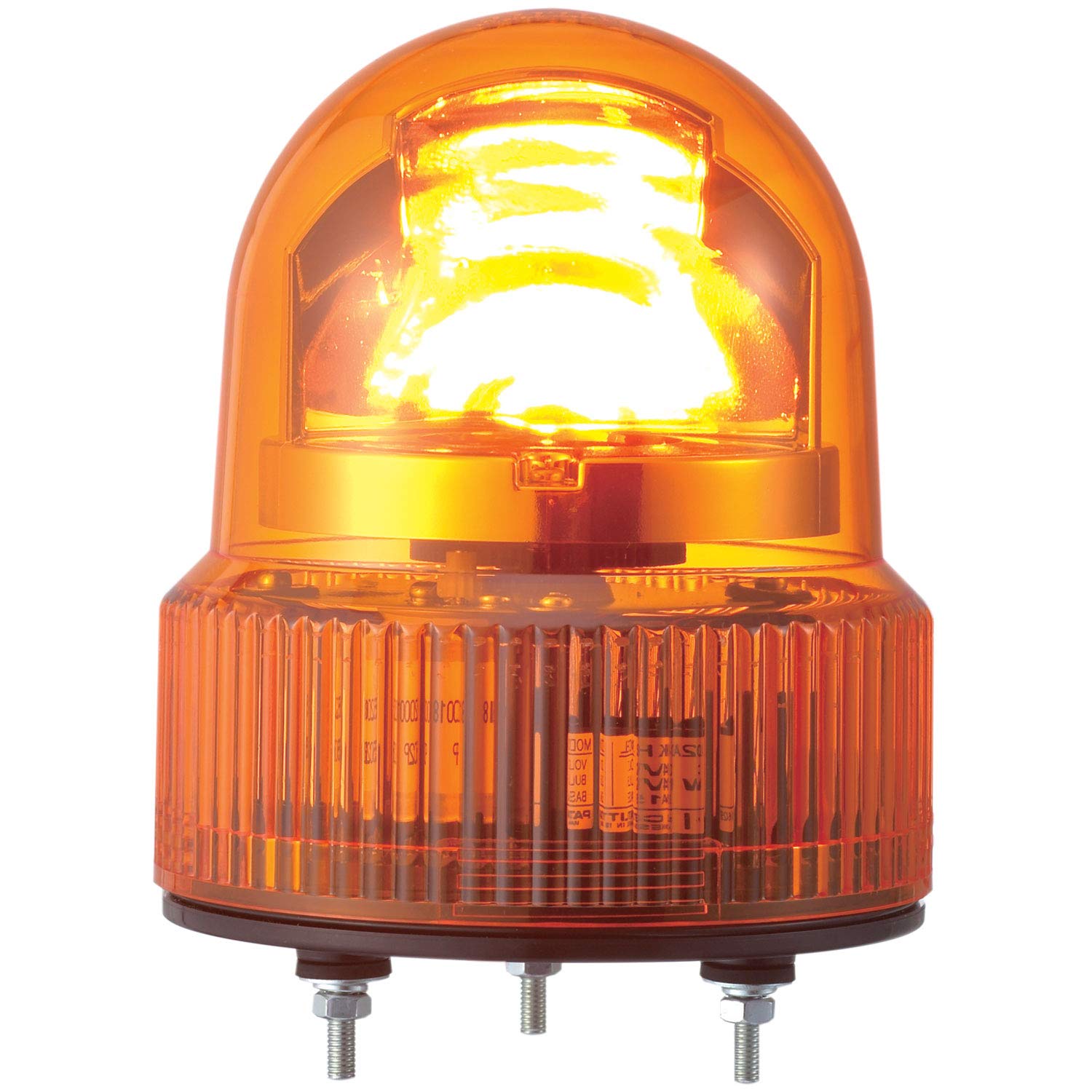 Amazon | パトライト LED小型回転灯 SKHEB-100-Y Φ118 LED・ブザー